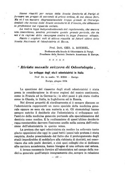 Annali di odontologia periodico mensile