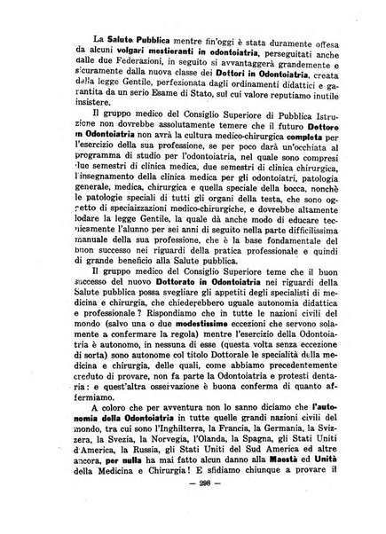 Annali di odontologia periodico mensile