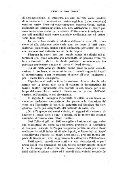 Annali di odontologia periodico mensile