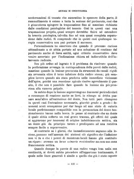 Annali di odontologia periodico mensile