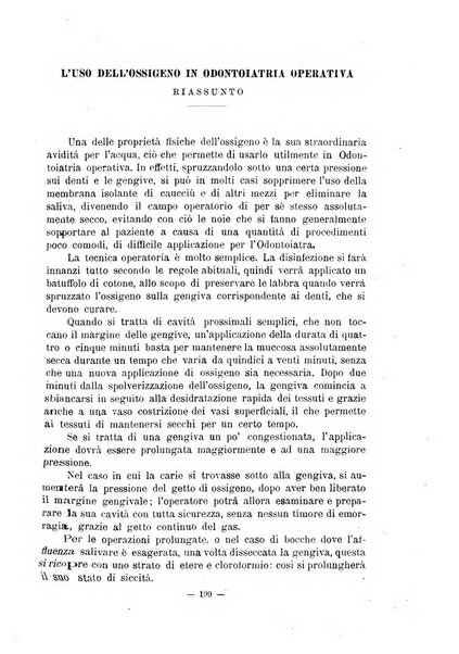 Annali di odontologia periodico mensile