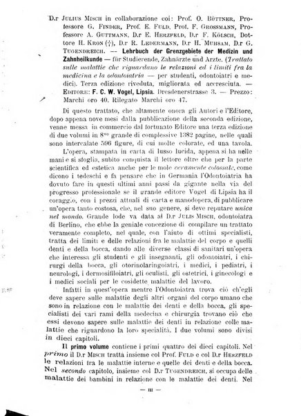 Annali di odontologia periodico mensile