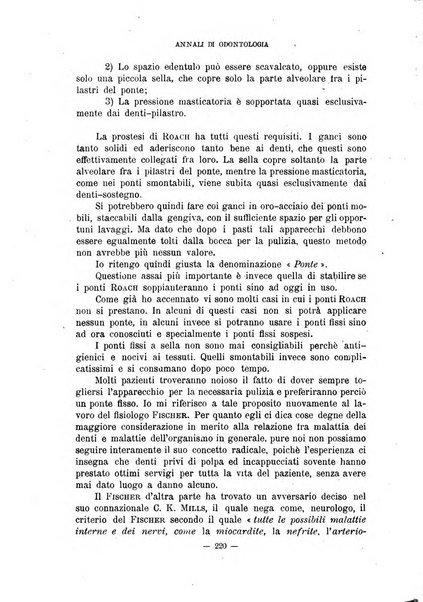 Annali di odontologia periodico mensile