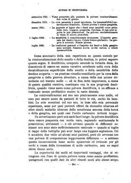 Annali di odontologia periodico mensile