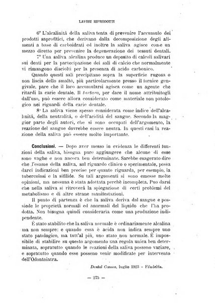 Annali di odontologia periodico mensile