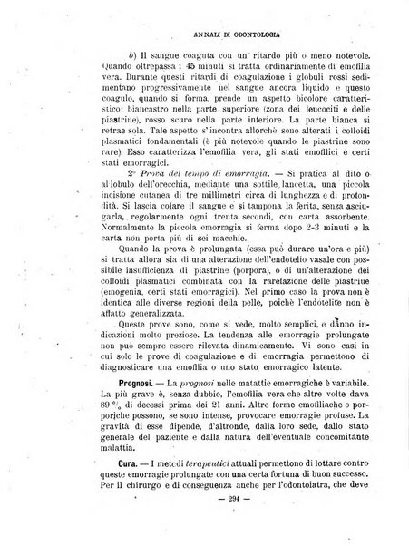 Annali di odontologia periodico mensile