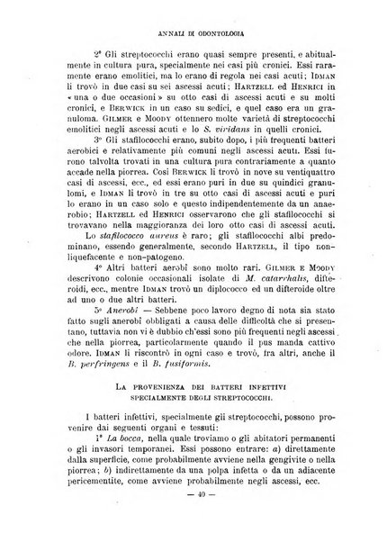 Annali di odontologia periodico mensile