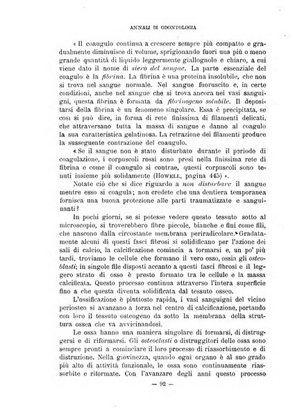 Annali di odontologia periodico mensile