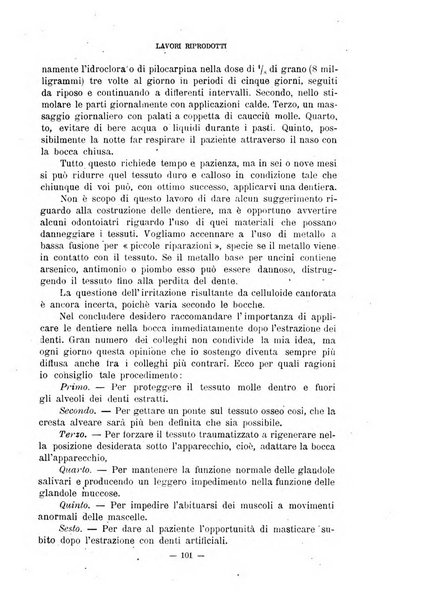 Annali di odontologia periodico mensile