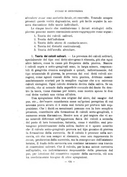 Annali di odontologia periodico mensile