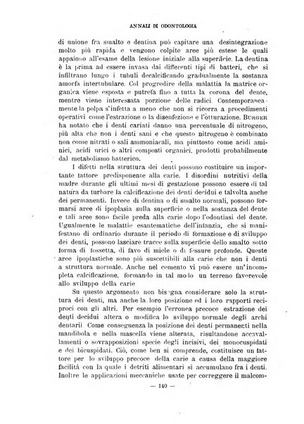 Annali di odontologia periodico mensile