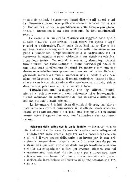 Annali di odontologia periodico mensile