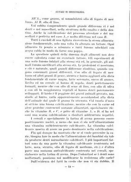 Annali di odontologia periodico mensile