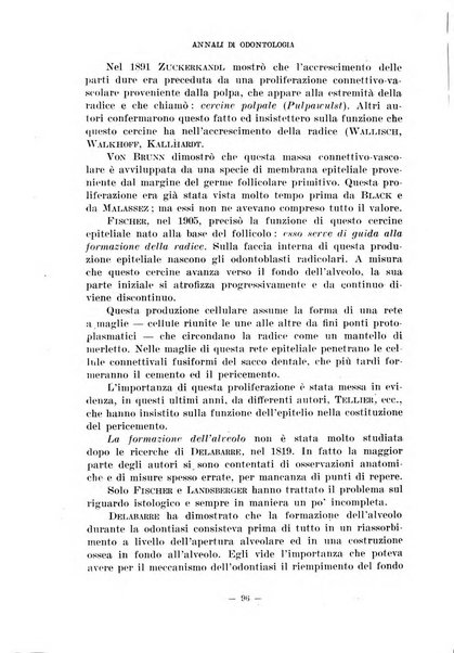 Annali di odontologia periodico mensile