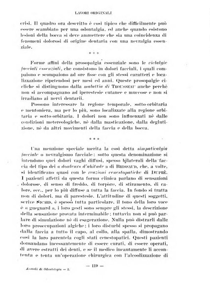 Annali di odontologia periodico mensile