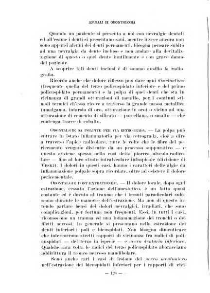 Annali di odontologia periodico mensile