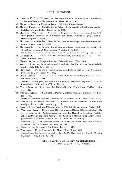 Annali di odontologia periodico mensile