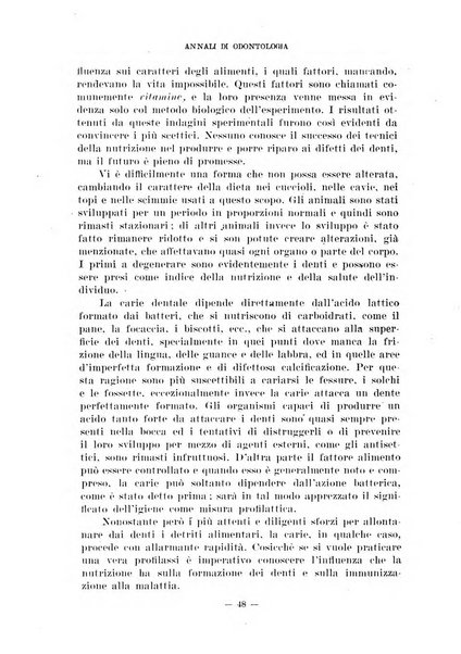 Annali di odontologia periodico mensile