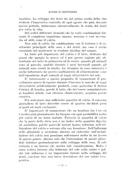 Annali di odontologia periodico mensile