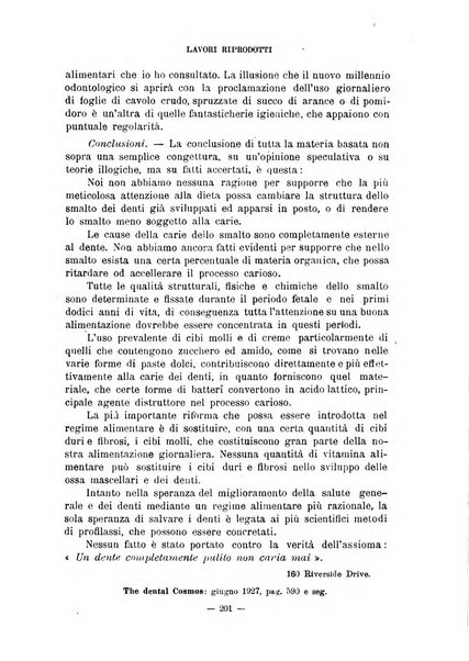 Annali di odontologia periodico mensile