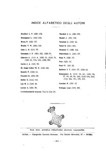 Annali di odontologia periodico mensile