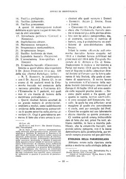 Annali di odontologia periodico mensile