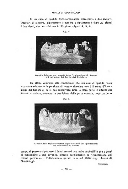 Annali di odontologia periodico mensile