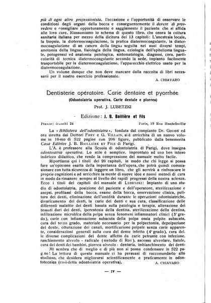 Annali di odontologia periodico mensile