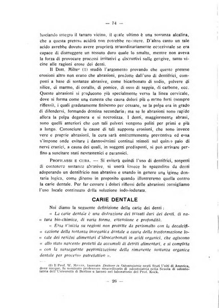 Annali di odontologia periodico mensile