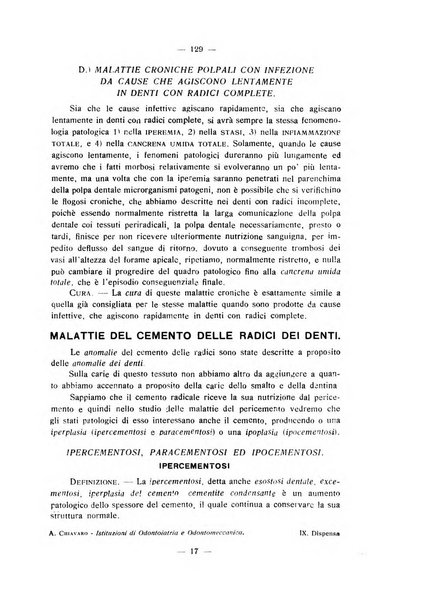 Annali di odontologia periodico mensile