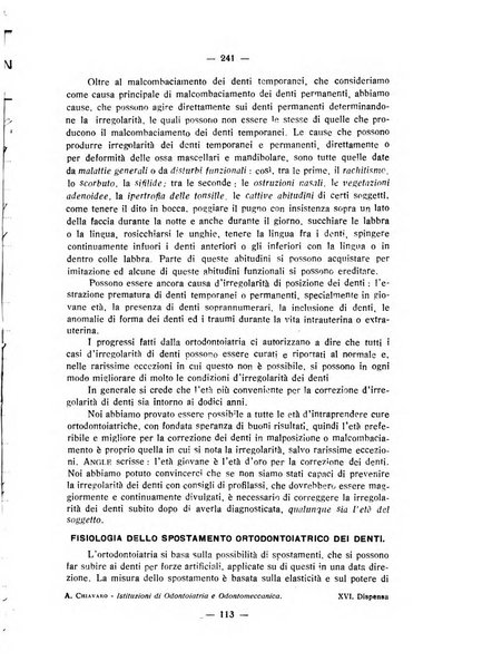 Annali di odontologia periodico mensile