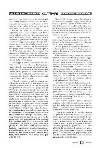 Costruire rivista mensile fascista