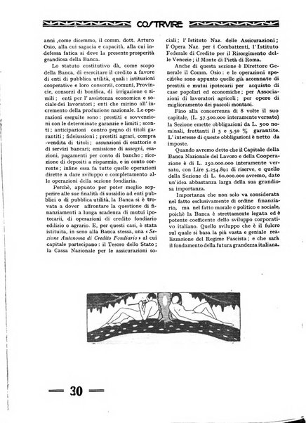 Costruire rivista mensile fascista