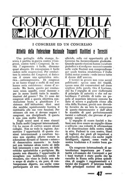 Costruire rivista mensile fascista