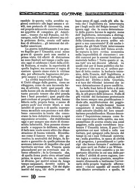 Costruire rivista mensile fascista