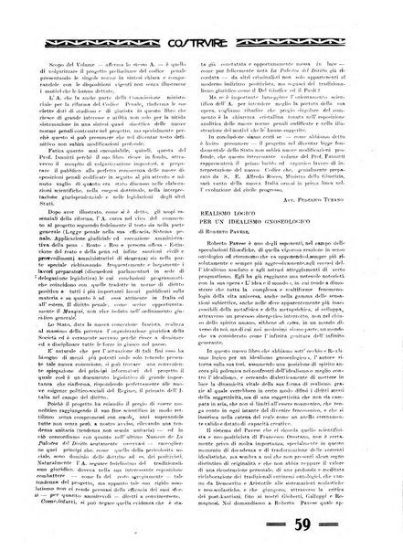 Costruire rivista mensile fascista