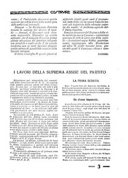 Costruire rivista mensile fascista