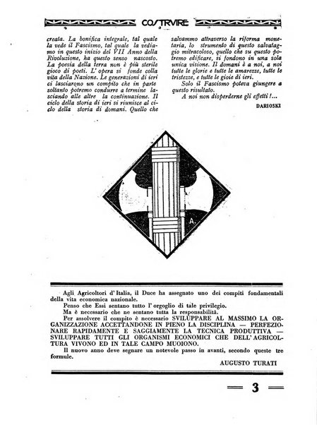 Costruire rivista mensile fascista