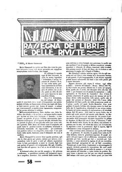 Costruire rivista mensile fascista