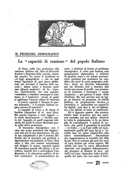 Costruire rivista mensile fascista