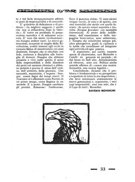 Costruire rivista mensile fascista