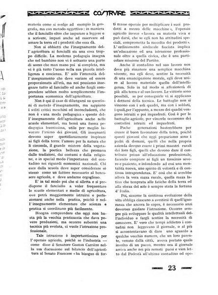 Costruire rivista mensile fascista