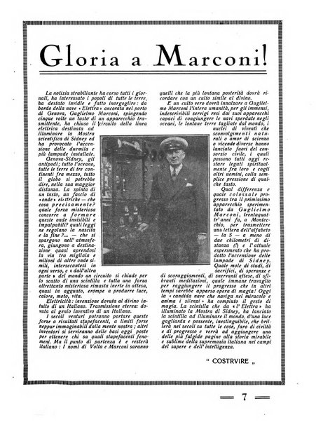 Costruire rivista mensile fascista