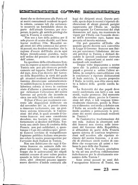 Costruire rivista mensile fascista