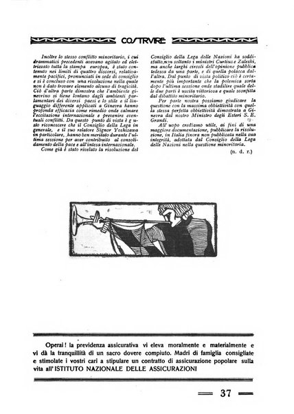 Costruire rivista mensile fascista