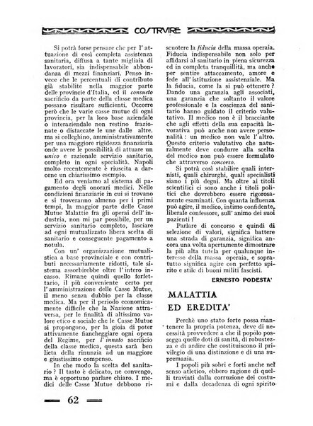 Costruire rivista mensile fascista