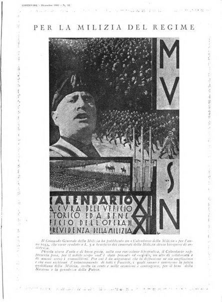 Costruire rivista mensile fascista