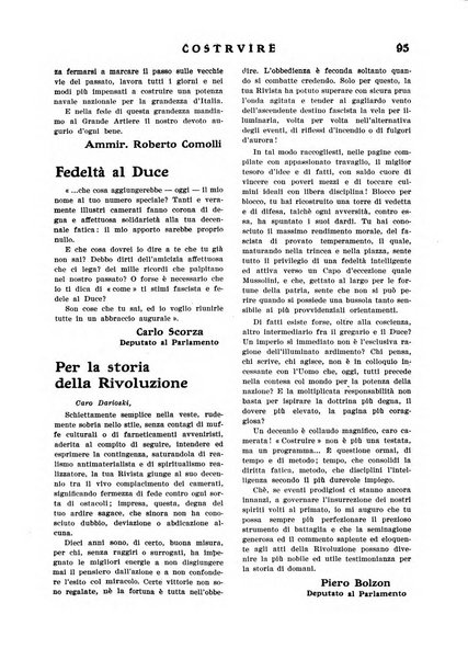 Costruire rivista mensile fascista