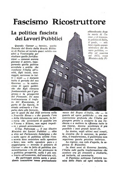 Costruire rivista mensile fascista