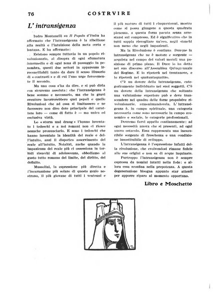 Costruire rivista mensile fascista